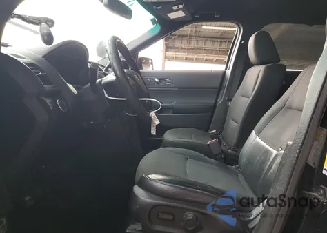 2016 Ford Explorer Police Interceptor из США, поврежденный, VIN 1FM5K8ARXGGB12992